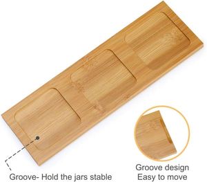 Ceramic Airtight Eco-Friendly <b>Spice</b> Storage <b>Jars</b> Bamboo Lid Spoon 250ml Capacity Dishwasher/Microwave Safe Coffee Tea - Product Image 4