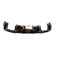 Difusor Trasero con Aspecto de Fibra de Carbono para Audi A3 S3 8V.5 Sline 2017 2018 2019 2020, Color Negro Brillante, para Sedán y Hatchback