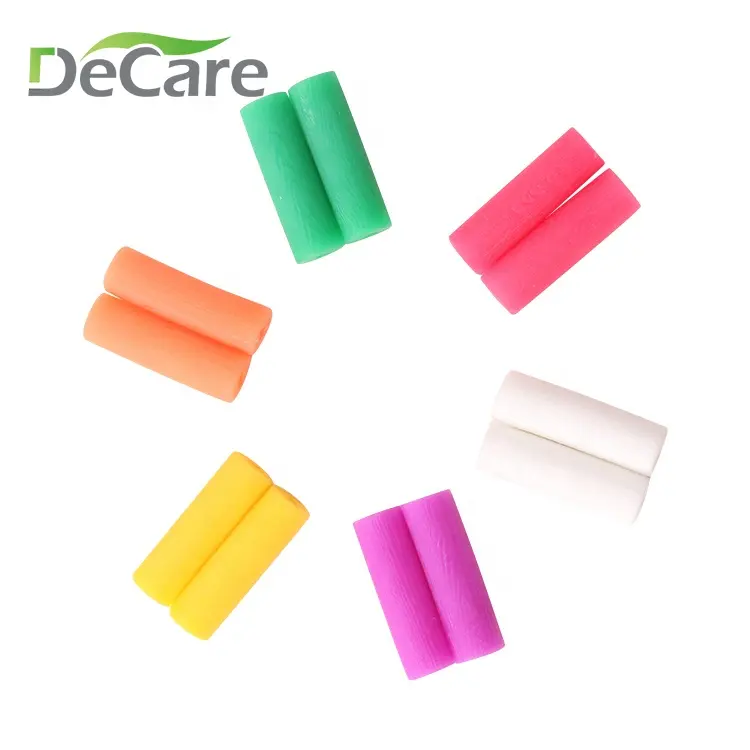 Colorful Fruit Flavor Soft dental Aligner Chewies Orthodontic Teeth for Patient