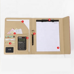 Thư Mục Danh Mục Đầu Tư Đa Chức Năng Chất Lượng Cao 2022 Thư Mục Danh Mục Đầu Tư Nghệ Thuật A4 Với Máy Tính - Product Image 3