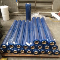 Film de PVC en plastique brillant transparent super clair pour sac d'emballage de rideau de couverture de table