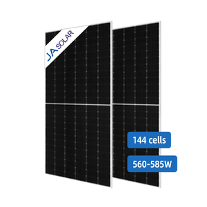 Paneles Solares Ja Solar de 550W, Módulo de Media Celda <span class=keywords><strong>Jasolar</strong></span> de 560W 565W 570W 575W 580W 585W, Panel Solar MBB - Product Image 3