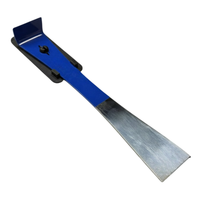 Outils de raclage de ruche en acier inoxydable de qualité industrielle et bricolage, pied-de-biche avec poignée en plastique, support OEM et ODM personnalisé