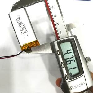 แบตเตอรี่ลิเธียมไอออน 140761 350mAh 3.7V ของแท้จากโรงงาน OEM โพลิเมอร์ ขายส่ง คุณภาพดี ความจุขนาดใหญ่ - Product Image 4