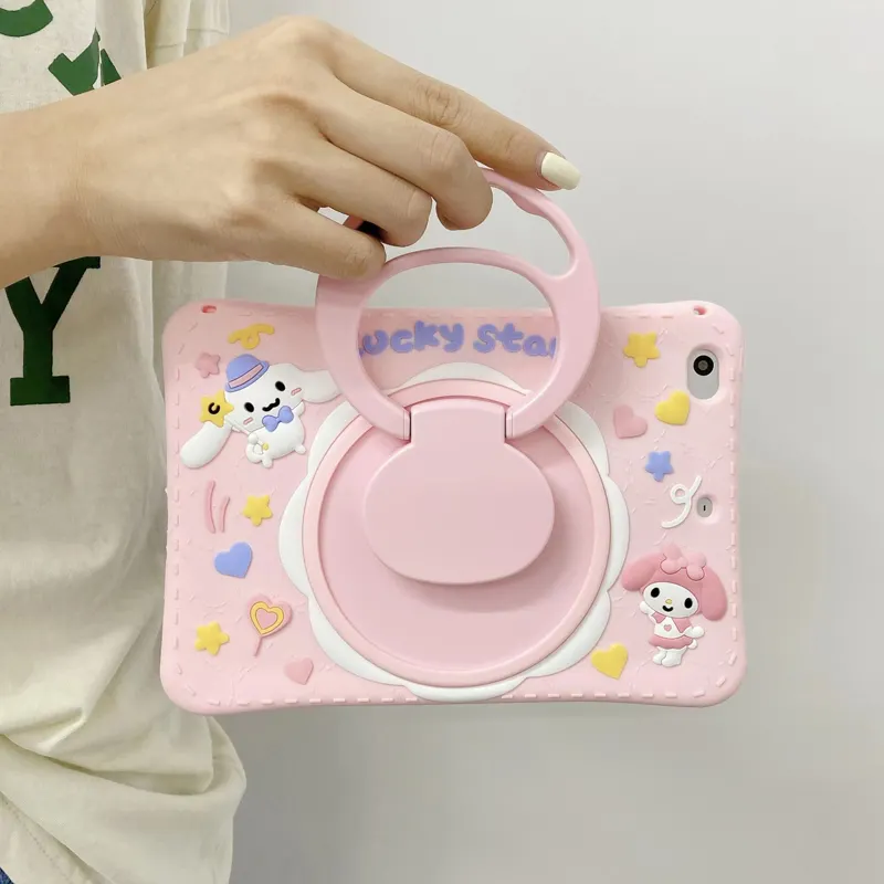2022 custom original premium cute waterproof pink silicone mini 4 a1822 a1893 10.2 ipad pro 3rd generation air 1 2 case for kids