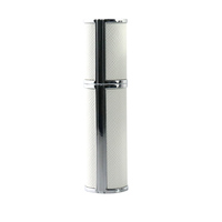 Bouteille d'atomiseur de parfum en aluminium de taille voyage avec pulvérisateur à pompe Mini décantations de parfum Bouteille de vaporisateur de parfum de voyage
