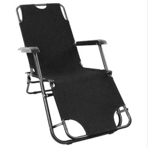 Silla plegable portátil tipo tumbona para jardín, playa, camping, patio, bistro, con protección solar (muestra gratuita) - Product Image 2