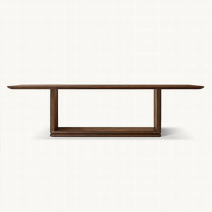 Tavolo da pranzo personalizzato in difficoltà Set rettangolare stile RH solido casale americano mobili Vintage finitura tavoli da pranzo - Product Image 3