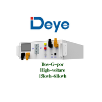 Batterie au lithium-ion LiFePO4 Deye 25 kWh 50 kWh 60 kWh 80 kWh, pack de batteries 51,2 V 100 Ah 5 kWh, 6000 cycles, garantie 10 ans pour le stockage solaire