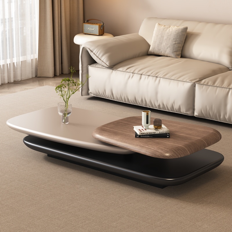 Rotating Coffee Table Italian Designer Creative