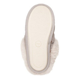 Pantuflas Ligeras de Espuma Viscoelástica para Mujer, con Ribete de Piel Sintética, Estampado de Estrellas Doradas, Pantuflas de Interior Tipo Mule - Product Image 4