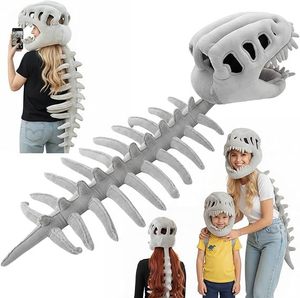 Disfraz de Cabeza de Dinosaurio, Juguete de Peluche, Disfraz para Actuaciones, Divertido Exoesqueleto de Dinosaurio - Product Image 5
