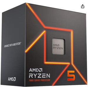 <span class=keywords><strong>CPU</strong></span> <span class=keywords><strong>AMD</strong></span> <span class=keywords><strong>Ryzen</strong></span> 5 7500F de 6 Núcleos y 12 Subprocesos, 5.0 GHz de Velocidad Máxima, Desbloqueado para Overclocking, para Juegos y Creación de Contenido - Product Image 3