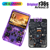 Console de Jeu Portable 2026 R36s Arkos 2.0 Gaming Max J36 Ultra Plus Pro avec Joysticks pour PSP, PS, PS1 Rétro et RS 2