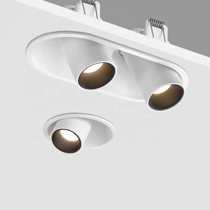 Foco LED de 7W 12W 4000K COB Empotrado, Ángulo Ajustable, Aluminio, para Techo Interior de Casa u Hotel - Product Image 1