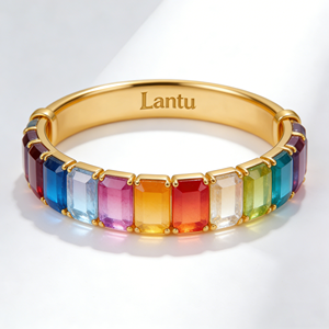 Pulsera de Acero Inoxidable con Baño de Oro de 18k, Pulsera de Cadena Elegante y Moderna para Mujer, Joyería para Regalo - Product Image 1
