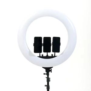 Hot AL21 54CM <span class=keywords><strong>Tik</strong></span> <span class=keywords><strong>Tok</strong></span> Light Ring Selfie Stick avec Ring Light Phone Make up Ring Light avec télécommande pour la photographie en studio vidéo - Product Image 2