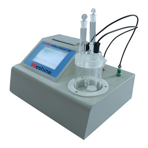 Misuratore Automatico di Umidità Traccia in Olio per Trasformatori, Apparecchio di Titolazione <span class=keywords><strong>Karl</strong></span> <span class=keywords><strong>Fischer</strong></span>, Tester di Contenuto d'Acqua, Analizzatore di Contenuto d'Olio - Product Image 1