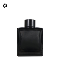Bouteilles diffuseurs carrées vides en verre pour diffuseurs à bâtonnets d'arôme, 250ml, 100ml, 50ml
