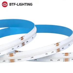 Lumière de décoration Haute Densité CRI 12V 816Leds 24V 896Leds Fcob Fob Rgb Cob Rgbww Led Strip