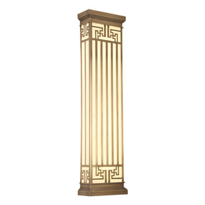 Outdoor Wall Lamp Long Strip LED Warm <b>Light</b> Waterproof For Villa Entrance Gate Pillar - Product Image 2