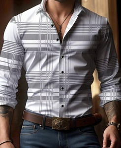Vestes pour hommes personnalisées et chemises décontractées <span class=keywords><strong>slim</strong></span> pour hommes - Product Image 2