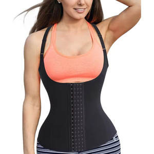 Tops moldeadores de cuerpo de gran tamaño para <span class=keywords><strong>mujer</strong></span>, camisola de ajuste de cintura con control de barriga para moldeadores de <span class=keywords><strong>Amazon</strong></span> - Product Image 3