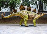 Dinosaure animatronique réaliste en métal fait main, électrique, pour usage extérieur dans les parcs d'aventure et les jardins d'enfants
