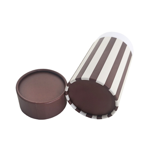Conception personnalisée Grand tube d'emballage en papier pour chocolat de luxe avec boîtes pour bonbons, biscuits au chocolat et emballages <span class=keywords><strong>sucrés</strong></span> - Product Image 1