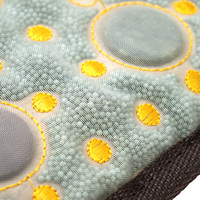 Fanocare Ceinture chauffante de luxe en céramique thermique avec billes de pierres précieuses, infrarouge lointain et lumière rouge photonique pour les douleurs menstruelles