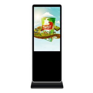 Màn Hình Quảng Cáo Đứng Trên Sàn Giá Nhà Máy Màn Hình Trong Nhà 43 55 Inch Màn Hình Cảm Ứng Kỹ Thuật Số LCD Tương Tác - Product Image 2