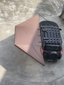 2023 nouvelle Version 4WD Foxwing tente latérale de voiture sur pied 270 degrés pare-soleil auvent sur le toit avec Double couches de PVC pour le <span class=keywords><strong>Camping</strong></span> - Product Image 6