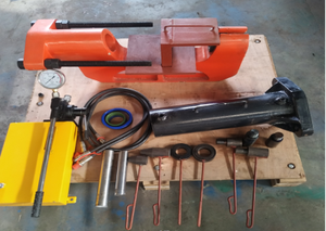 Pressa Idraulica per Catene di Escavatori con Macchina Pressa Manuale ed Elettrica da 150 Tonnellate per Perni di Cingoli - Product Image 5