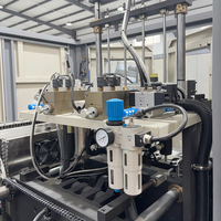 Machine de soufflage par étirage de bouteilles PET à 4 cavités, professionnelle, haute efficacité, contrôlée par PLC automatique
