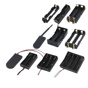 Soporte para batería de botón tipo CR2032 con pin circular, horizontal, para llave de coche, conector de parche para batería, venta directa de fábrica personalizada - Product Image 3