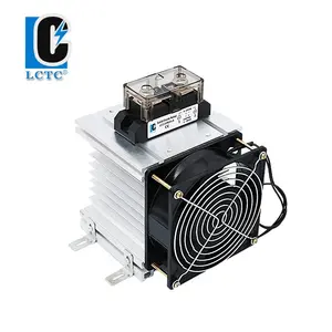 400A 4-20mA Input Voltage Power SCR Industrial Voltage Regulator Model With Heat Sink And Fan