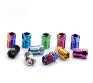 TITST M8 Fahrrads ch eiben brems schlauchs ch raube Hydraulik schlauch Titans ch raube mit metrischem System für <span class=keywords><strong>Shimano</strong></span> - Product Image 3