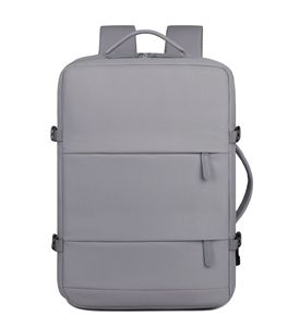 Fodera impermeabile in poliestere per Laptop zaino USB con chiusura a cerniera Casual sport all'aria aperta con telaio esterno-zaino da viaggio - Product Image 4