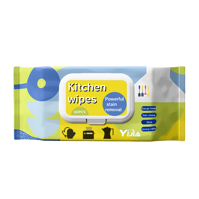 High Absorbency Kitchen Cleaning Wet Wipes
