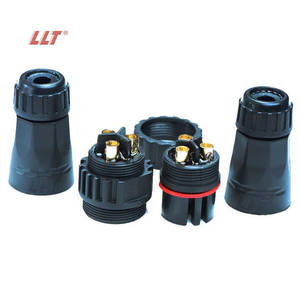 Connecteur LLT IP68 M22 2 3 4 Pin Waterproof Wire Circular Big Current Circular 3 Cores Solder Socket IP67 Connectors - Product Image 4