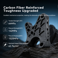 Filament PreFuture PPS-CF 1,75 mm renforcé de fibre de carbone, matériau d'impression 3D haute température, résistance extrême à la chaleur, rigidité