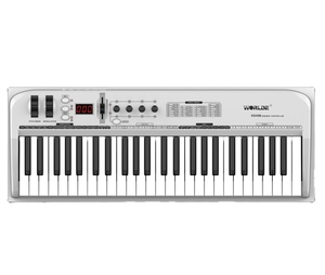 คีย์บอร์ดแบบมิดิ49ปุ่มควบคุมสำหรับดีเจสตูดิโอบันทึกจังหวะการสร้างการสนับสนุน - Product Image 6