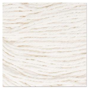 "Super Loop Wet <b>Mop</b> <b>Head</b> for Flat Floor 5 In. White Medium 12/Carton-Boardwalk BWK502WHCT" - Product Image 2