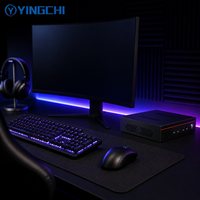 YINGCHI CE Certified Mini Pc Flame Retardant Chassis Intel I5 Ddr4 Storage Small Desktop Computer untuk Bisnis dan Pendidikan