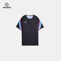 T-shirt d'entraînement personnalisé en maille respirante Rigorer pour les courses en plein air et les événements sportifs sociaux