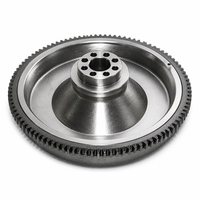 Volant d'inertie industriel dynamique équilibré sur mesure 200 kg OEM GGG50 en fonte ductile usiné CNC de précision