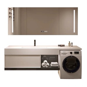 Mueble de lavadero para balcón, mueble de baño combinado, mueble de <span class=keywords><strong>lavabo</strong></span>, mueble para lavamanos - Product Image 4