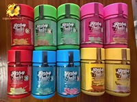 Bouteilles en plastique vides Baby Jeeter avec autocollants en papier personnalisés, emballage personnalisable de haute qualité