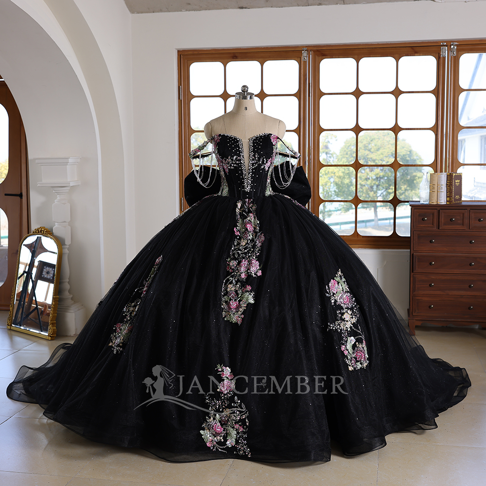 black red floral dress Strappy-Back Long A-Line Prom with Print / 2 Color:Dusty Plum 6/18/26 making it perfect for Asymmetric Sleeve Side Slit