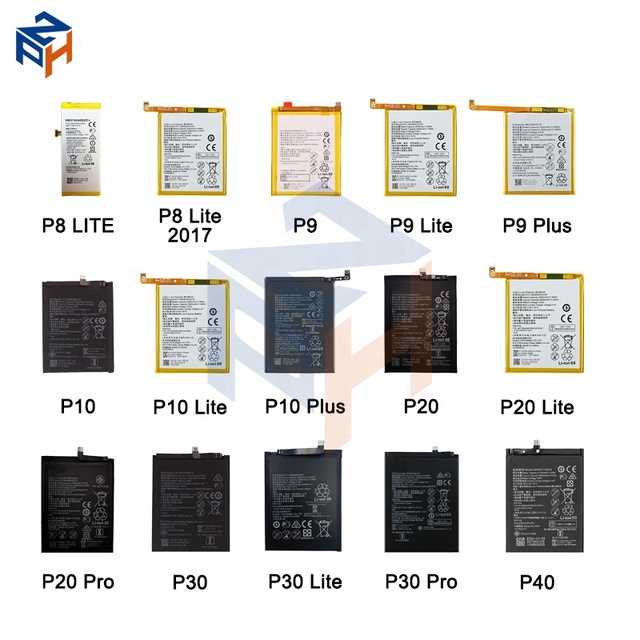 For Huawei P9 Battery Original for Huawei P9 Lite Lithium Batteries for Huawei P6 P7 P8 P9 P10 P20 Lite Oem Battery